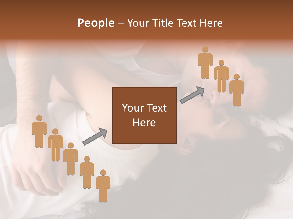 Photo Body Sleeping PowerPoint Template