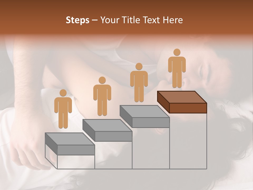 Photo Body Sleeping PowerPoint Template