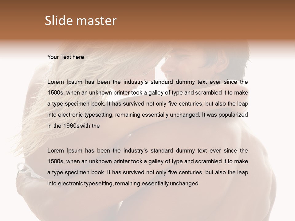 Cinema Entertainment Glow PowerPoint Template