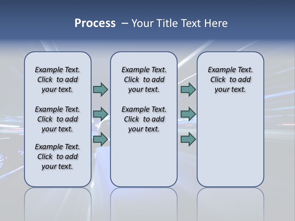 Scene Highway Transportation PowerPoint Template