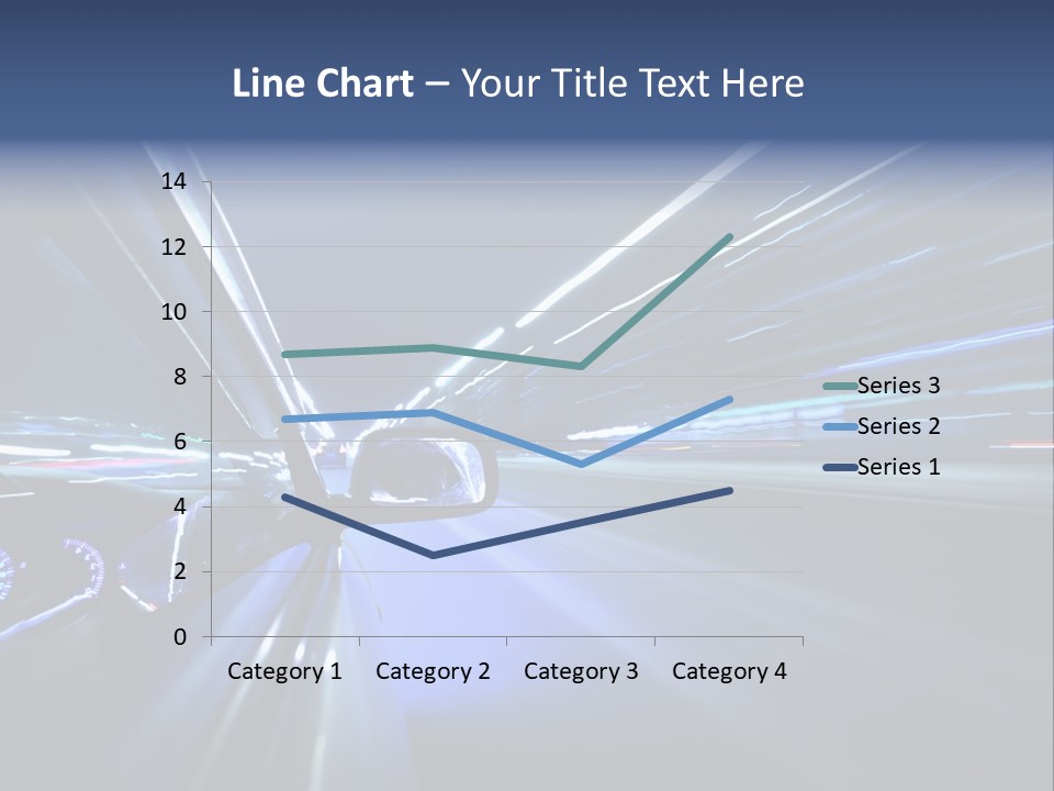 Scene Highway Transportation PowerPoint Template