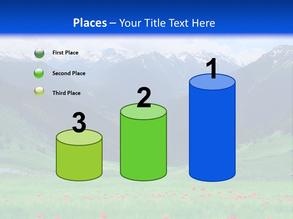 Meadow Flower Spring PowerPoint Template