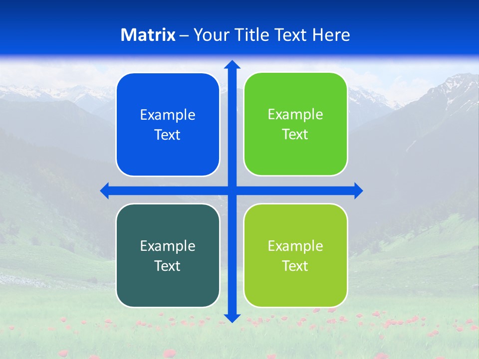 Meadow Flower Spring PowerPoint Template