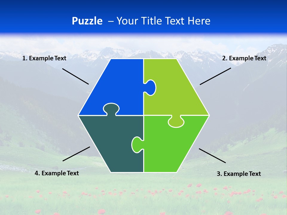 Meadow Flower Spring PowerPoint Template