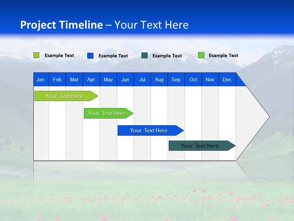 Meadow Flower Spring PowerPoint Template