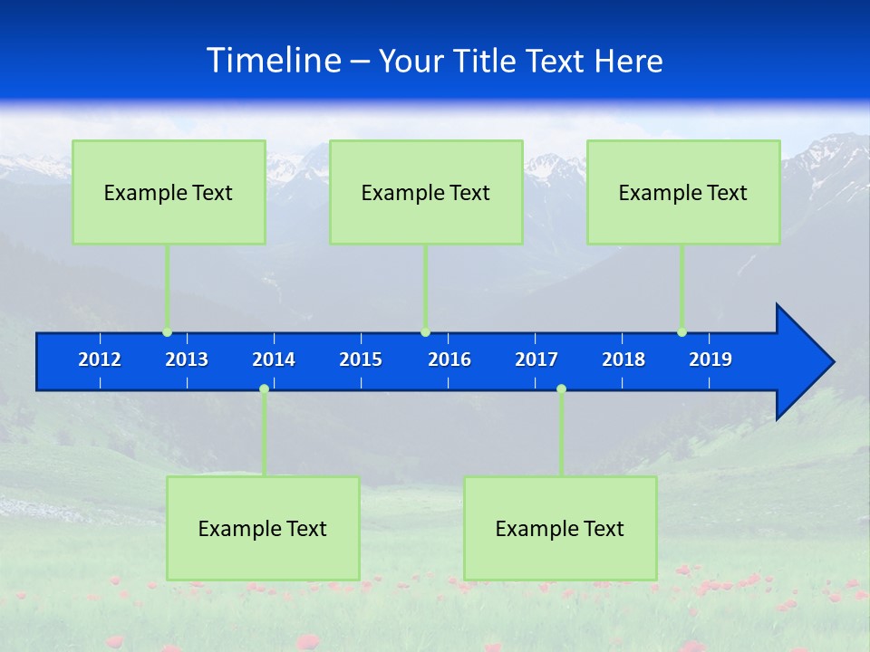 Meadow Flower Spring PowerPoint Template