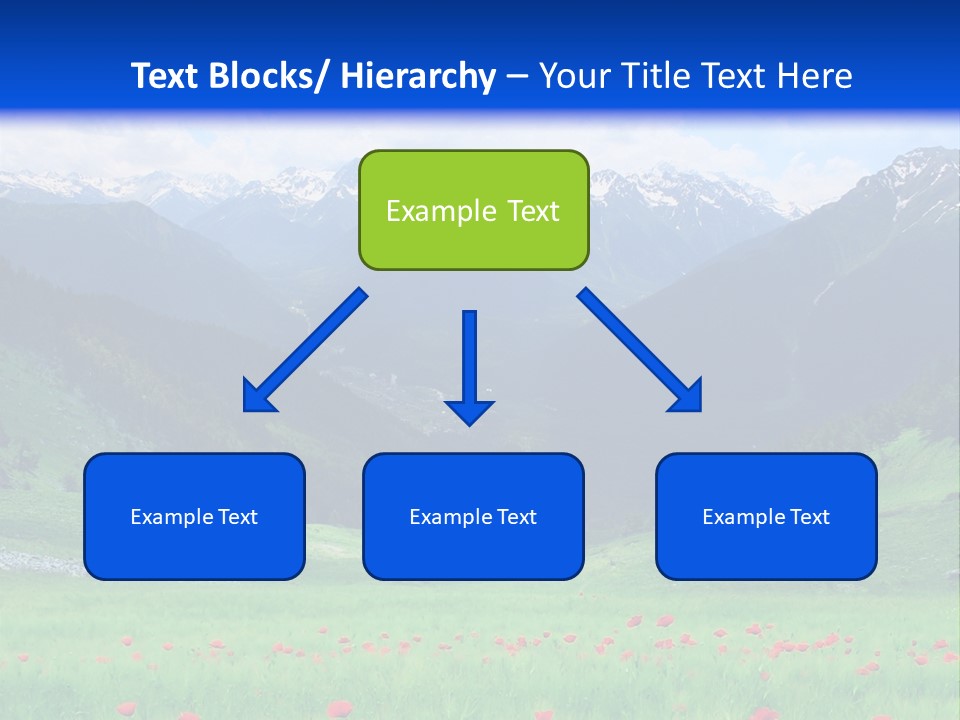 Meadow Flower Spring PowerPoint Template