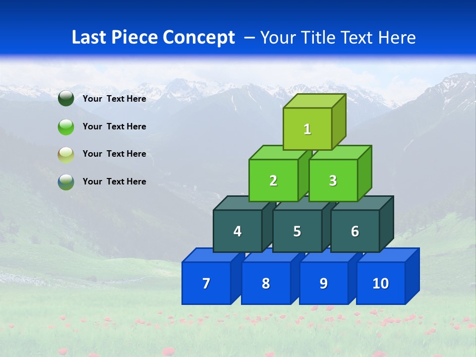 Meadow Flower Spring PowerPoint Template