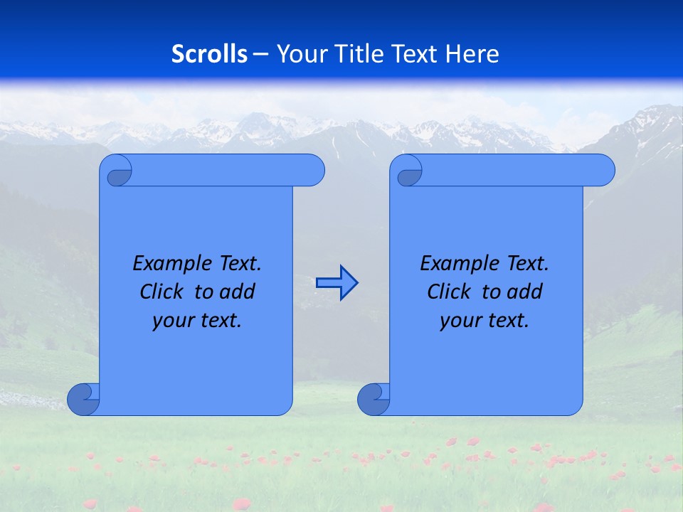 Meadow Flower Spring PowerPoint Template