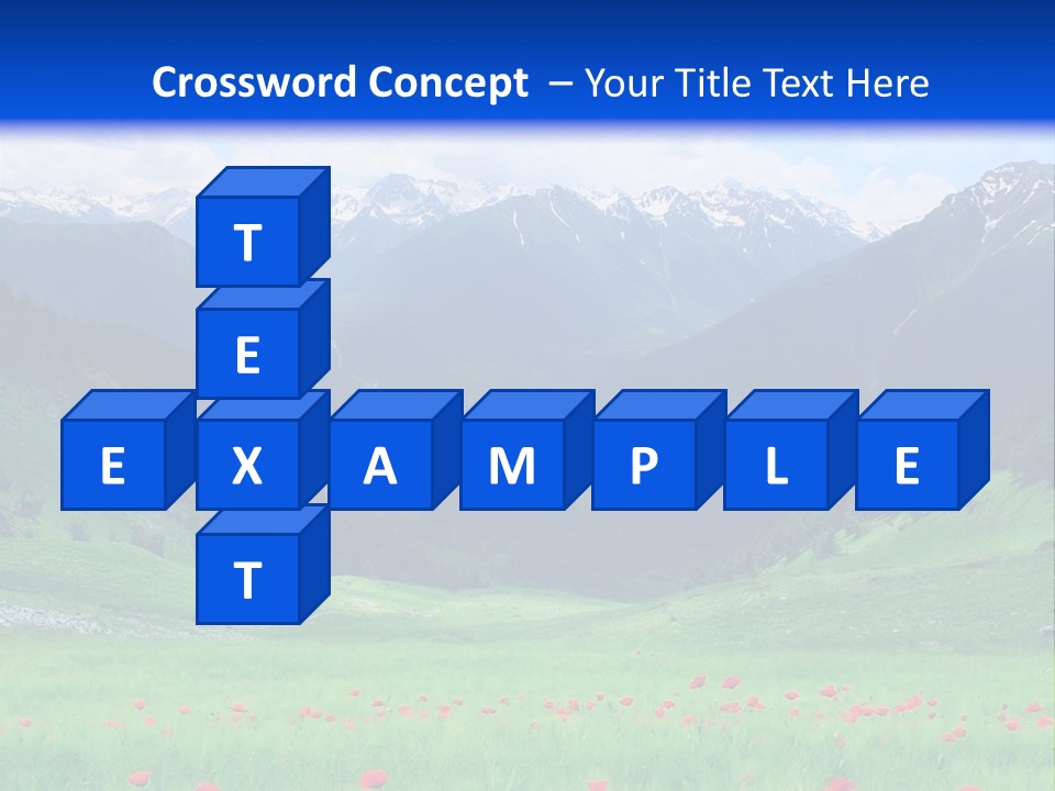 Meadow Flower Spring PowerPoint Template