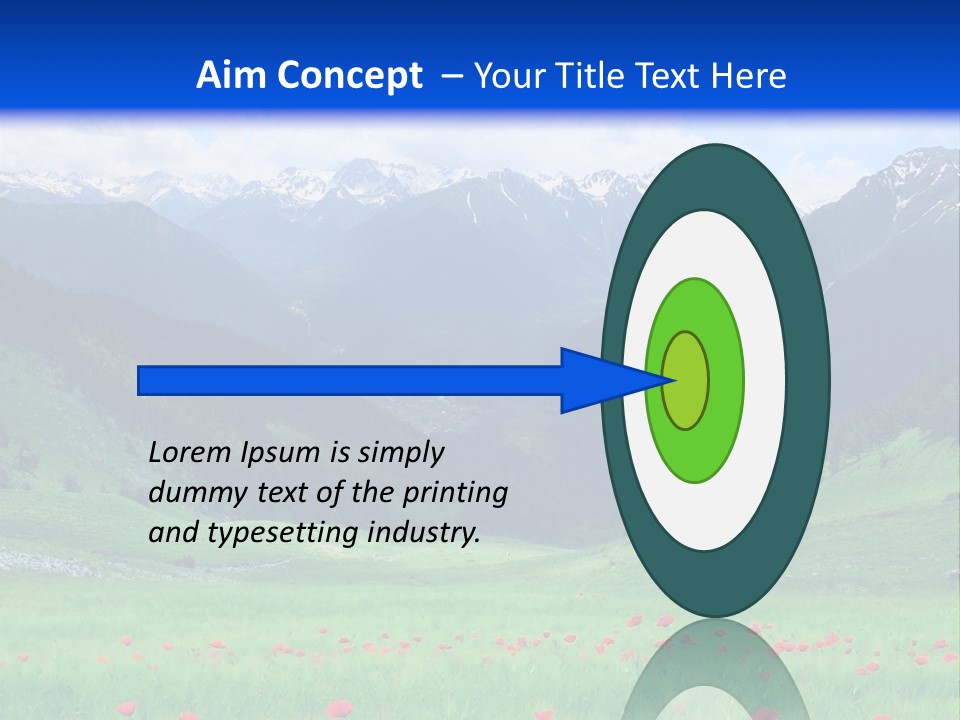 Meadow Flower Spring PowerPoint Template