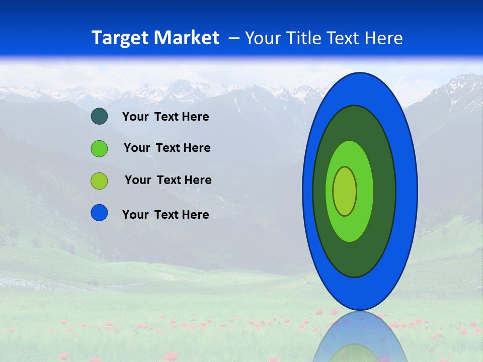 Meadow Flower Spring PowerPoint Template