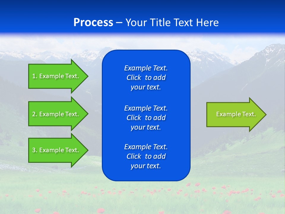 Meadow Flower Spring PowerPoint Template