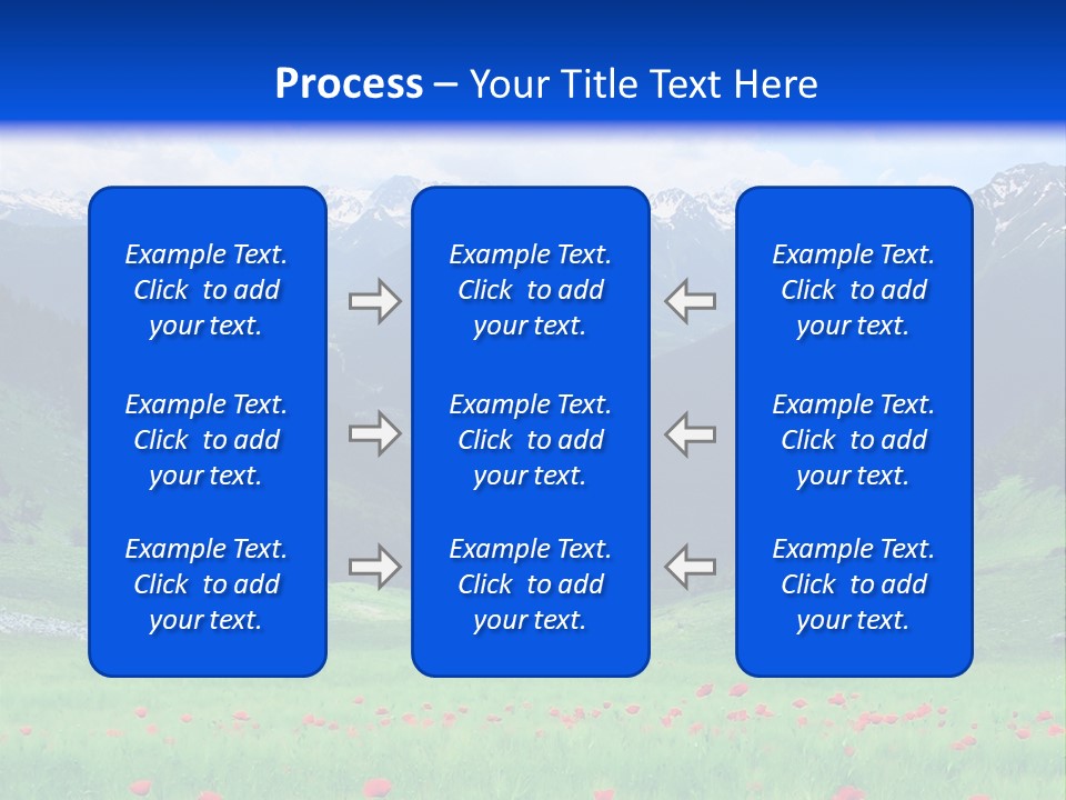 Meadow Flower Spring PowerPoint Template