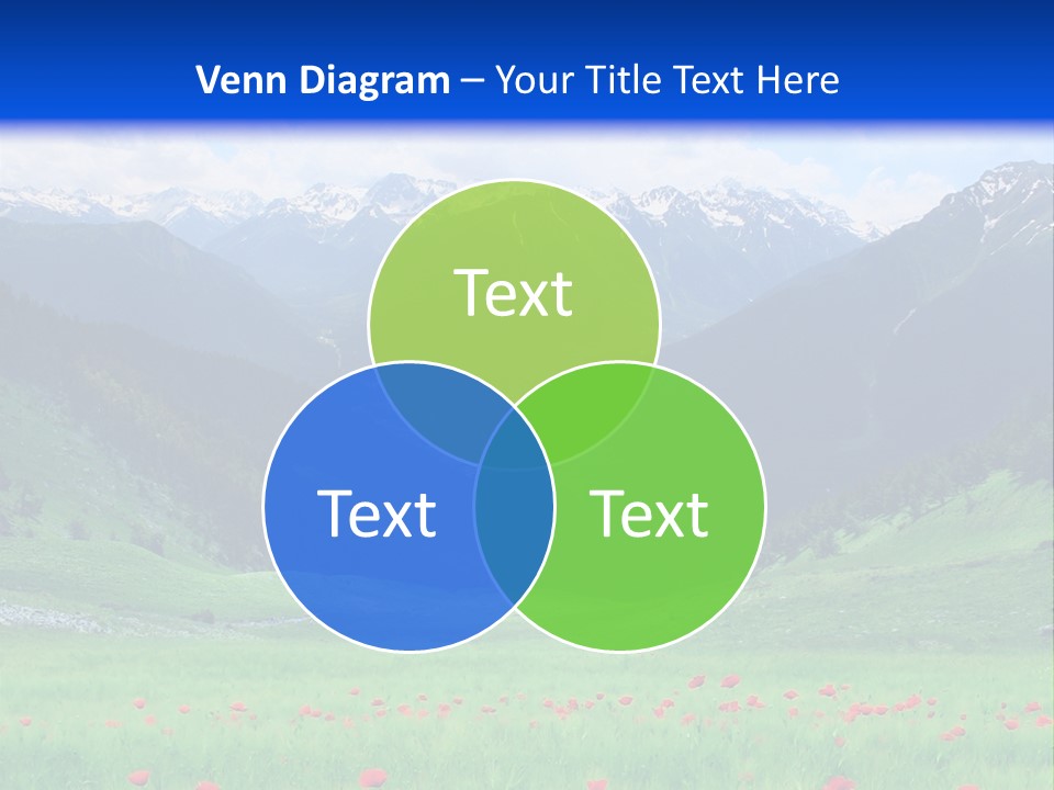 Meadow Flower Spring PowerPoint Template