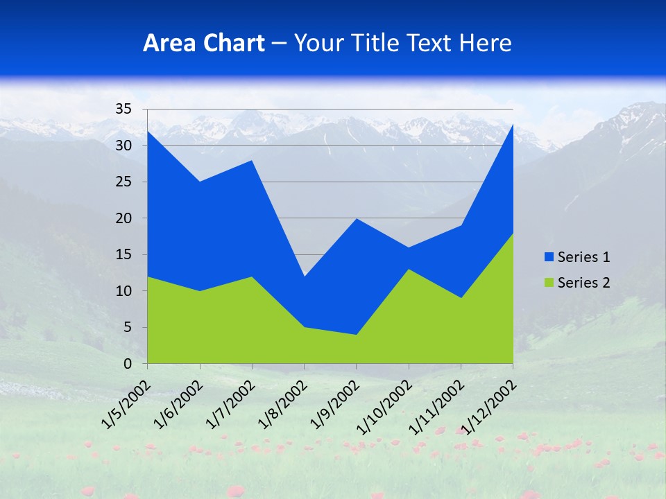 Meadow Flower Spring PowerPoint Template