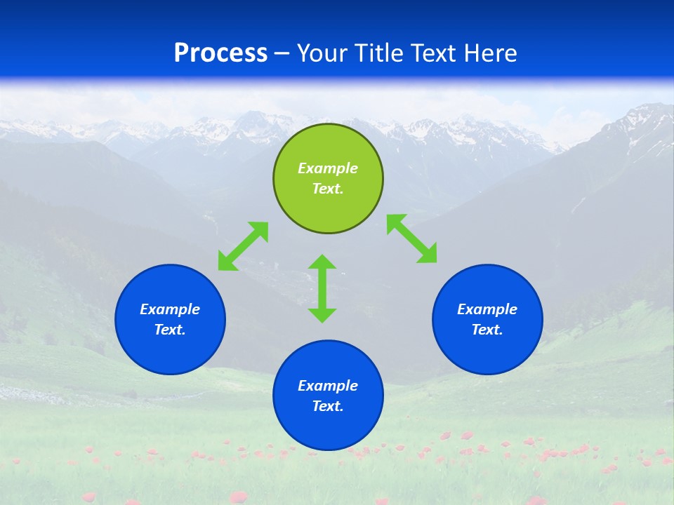 Meadow Flower Spring PowerPoint Template