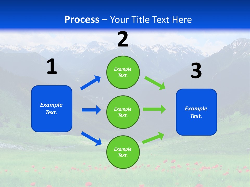 Meadow Flower Spring PowerPoint Template