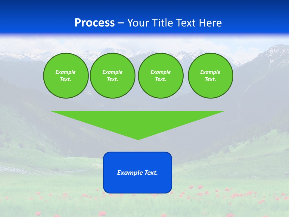 Meadow Flower Spring PowerPoint Template