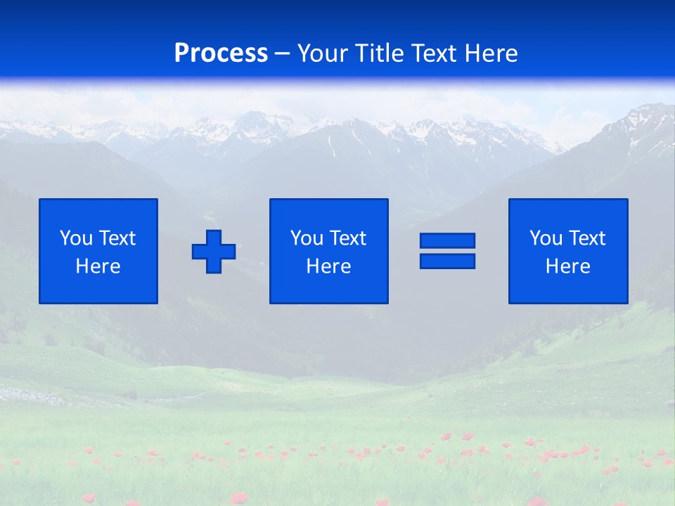 Meadow Flower Spring PowerPoint Template