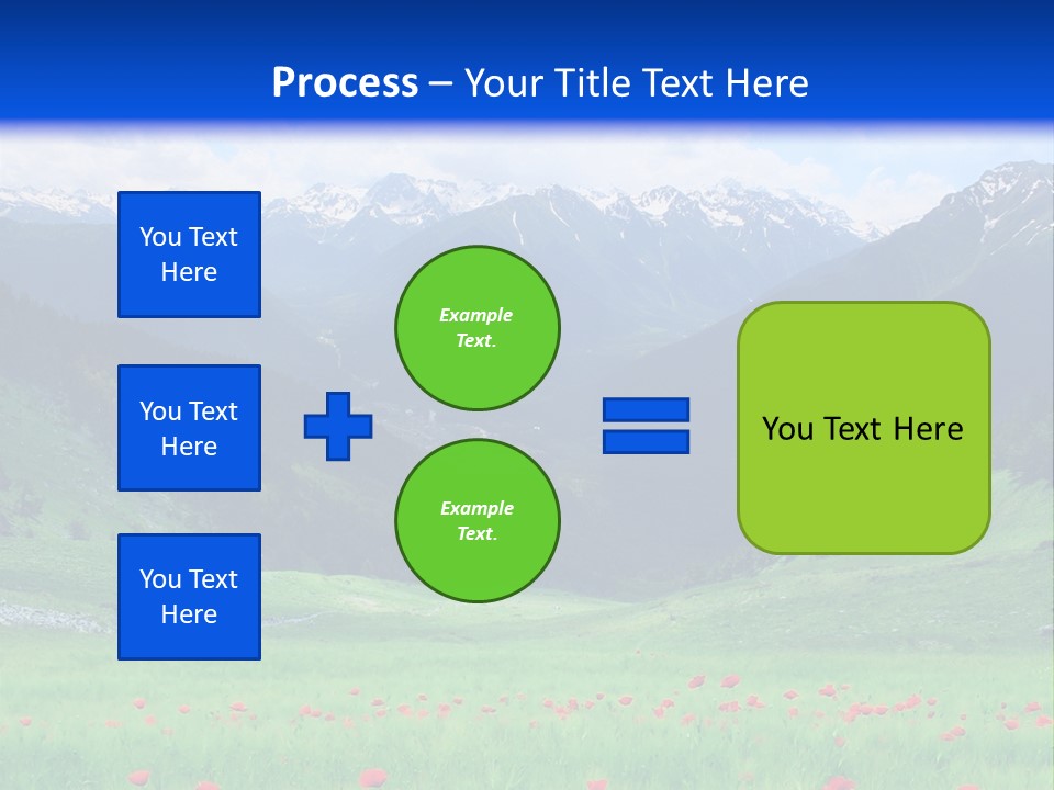 Meadow Flower Spring PowerPoint Template