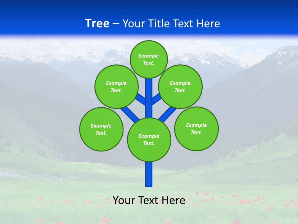 Meadow Flower Spring PowerPoint Template