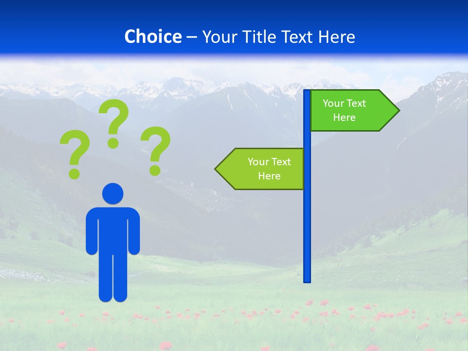 Meadow Flower Spring PowerPoint Template