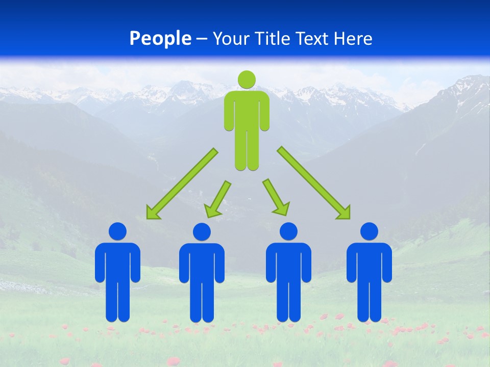 Meadow Flower Spring PowerPoint Template