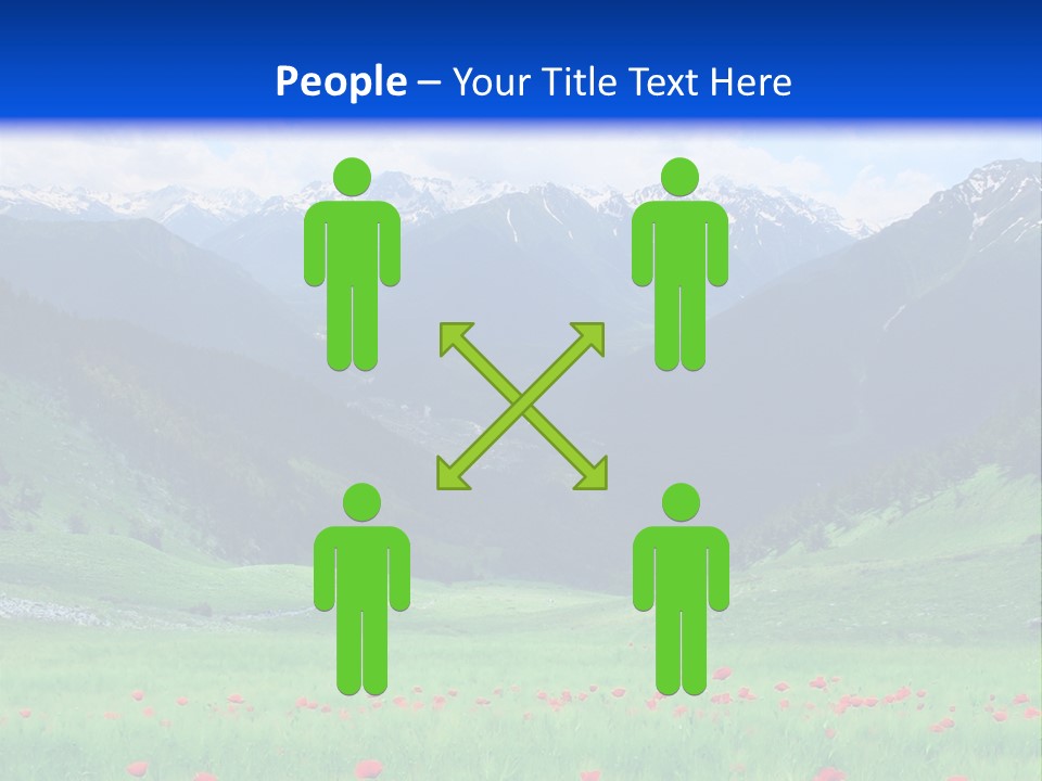 Meadow Flower Spring PowerPoint Template