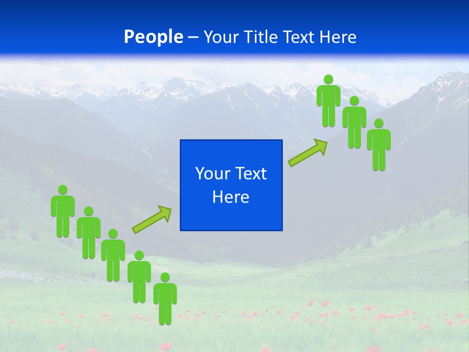 Meadow Flower Spring PowerPoint Template