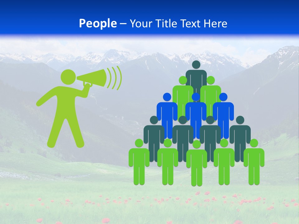 Meadow Flower Spring PowerPoint Template