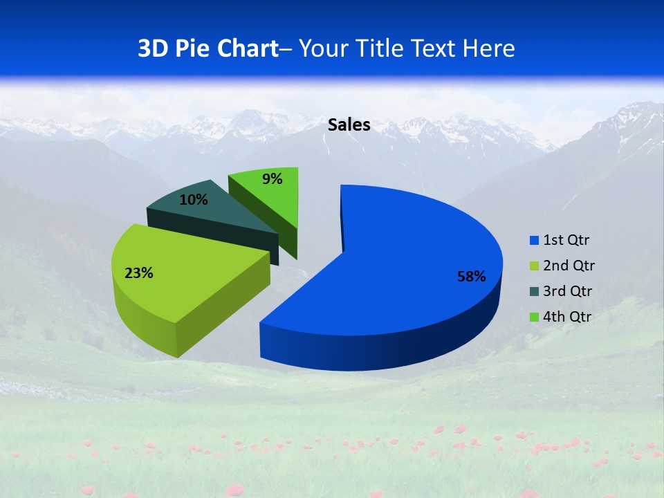 Meadow Flower Spring PowerPoint Template
