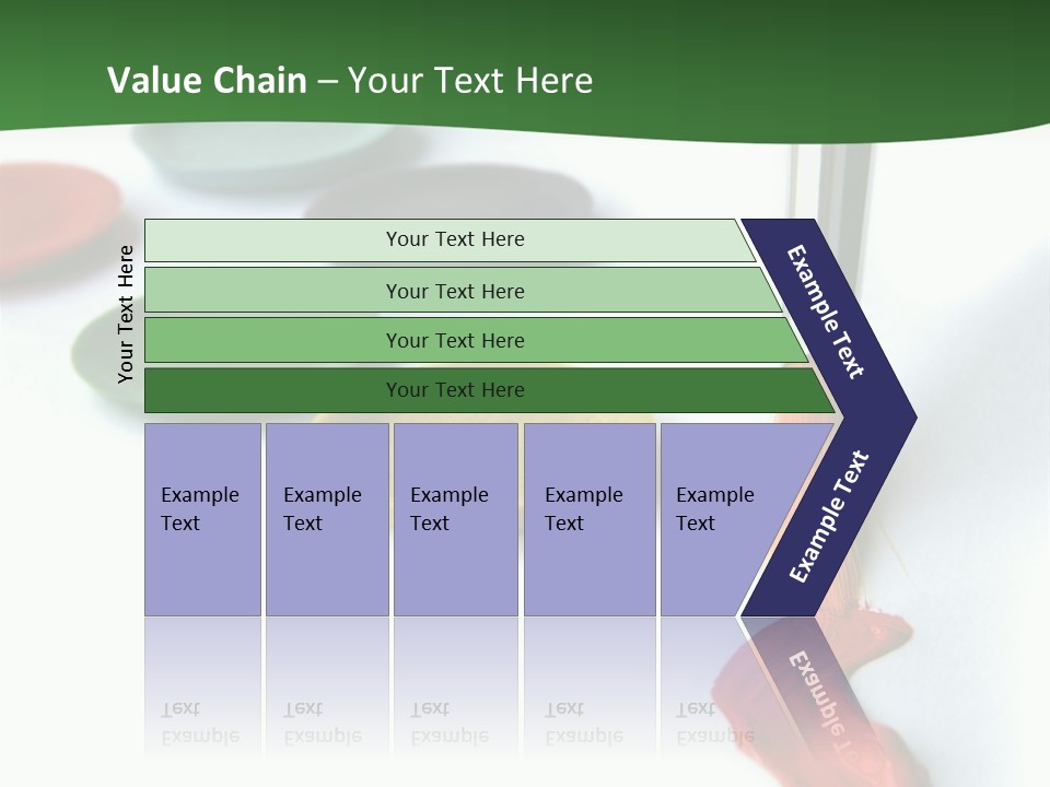 Design Draw Blue PowerPoint Template