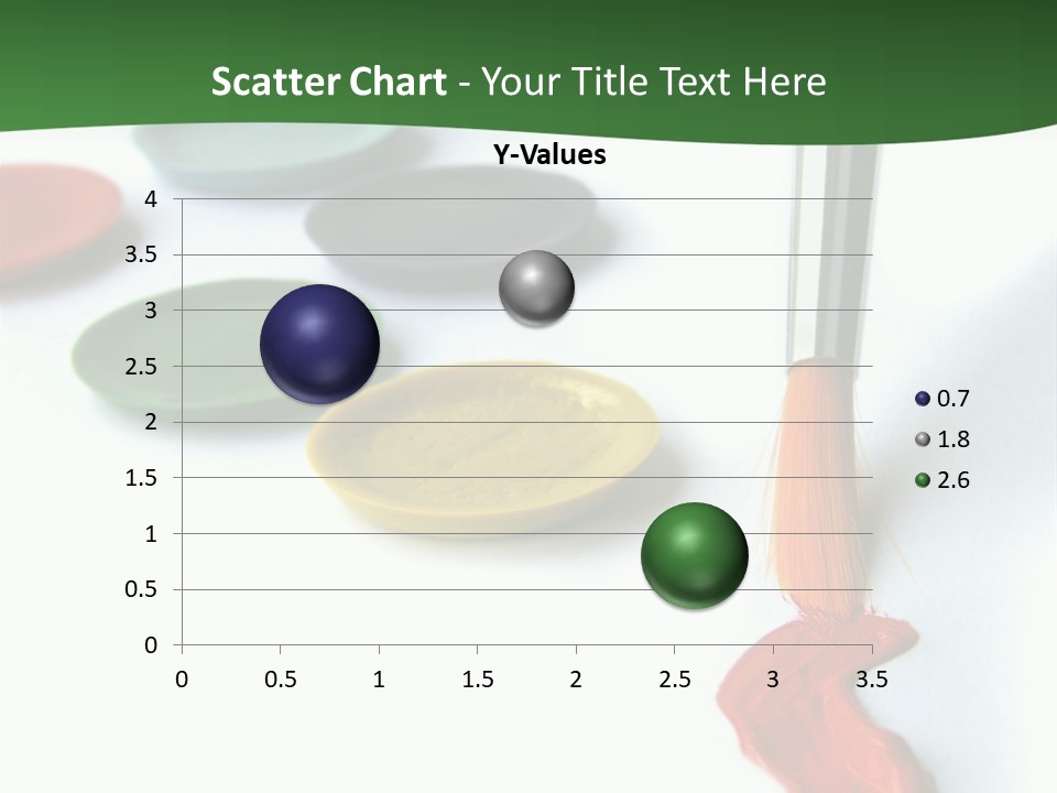 Design Draw Blue PowerPoint Template