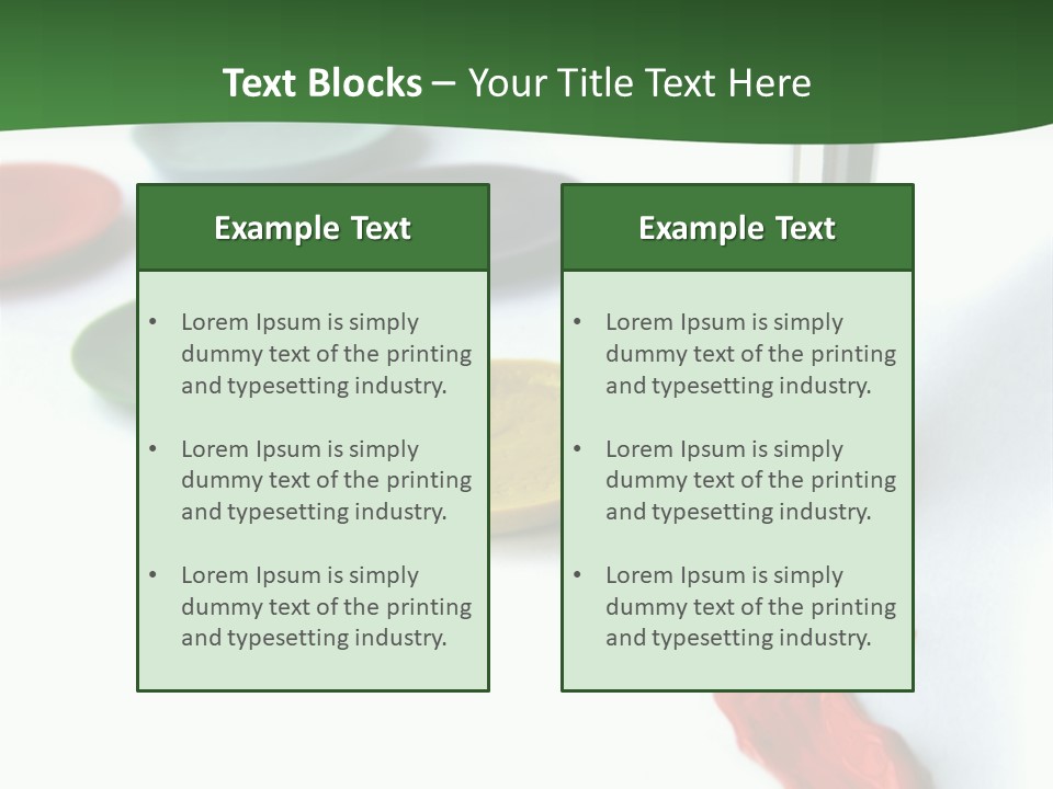 Design Draw Blue PowerPoint Template