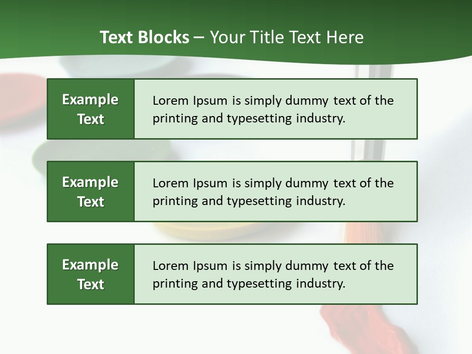 Design Draw Blue PowerPoint Template