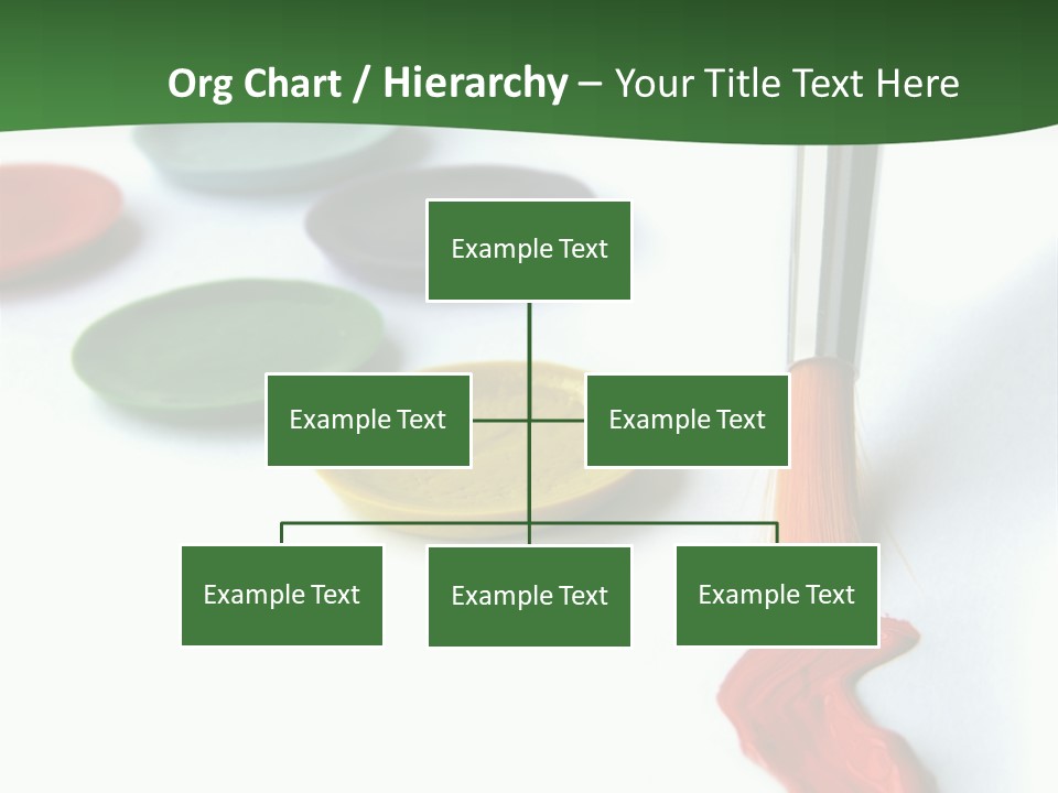 Design Draw Blue PowerPoint Template