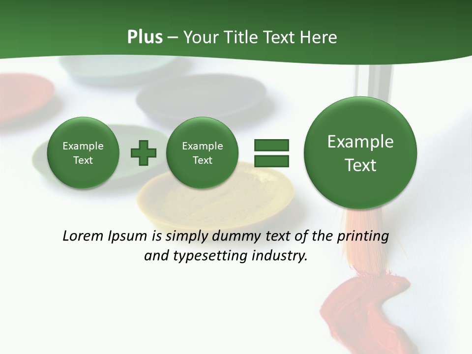 Design Draw Blue PowerPoint Template