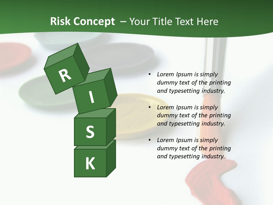 Design Draw Blue PowerPoint Template