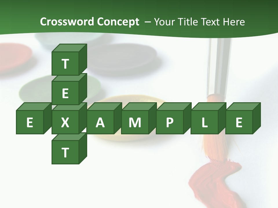 Design Draw Blue PowerPoint Template