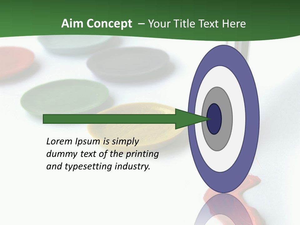 Design Draw Blue PowerPoint Template