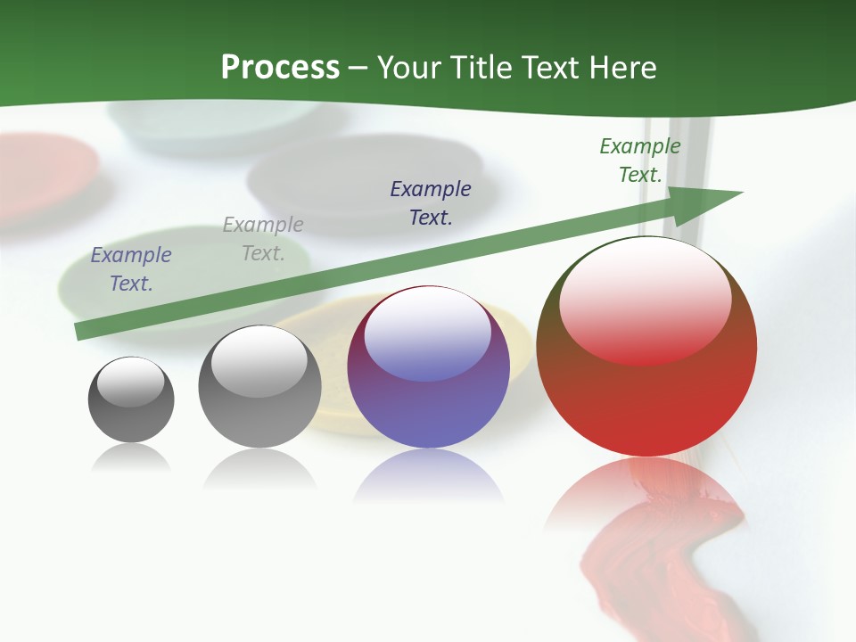 Design Draw Blue PowerPoint Template