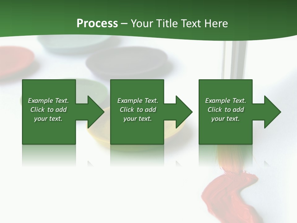 Design Draw Blue PowerPoint Template