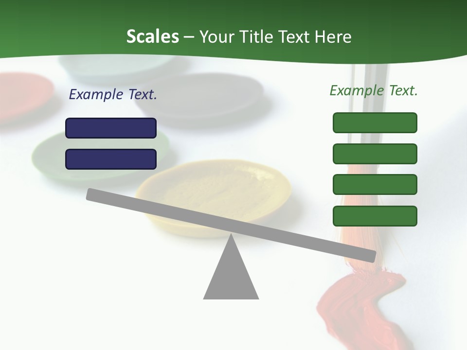 Design Draw Blue PowerPoint Template