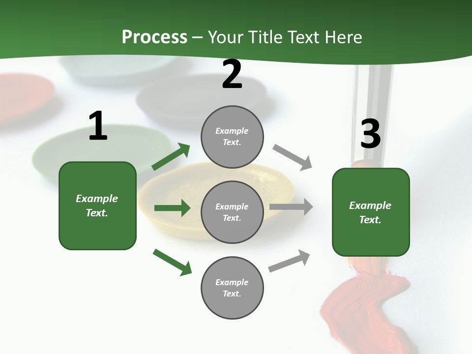 Design Draw Blue PowerPoint Template