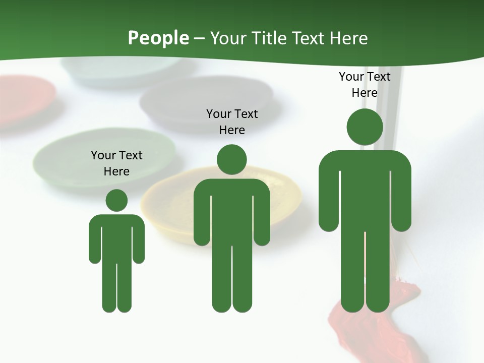 Design Draw Blue PowerPoint Template