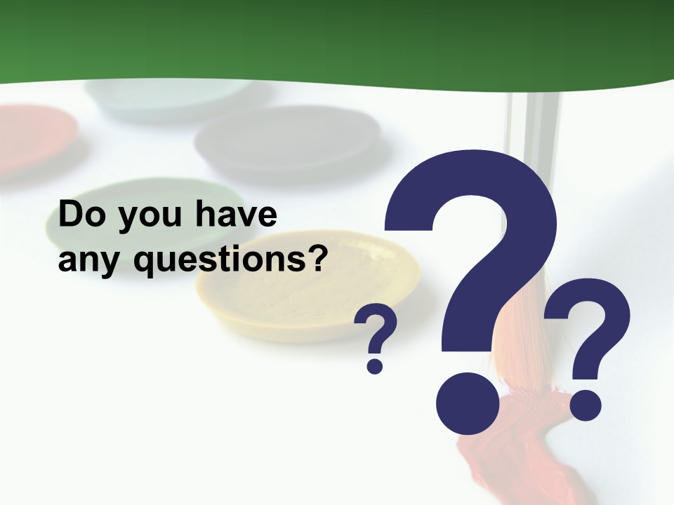 Design Draw Blue PowerPoint Template