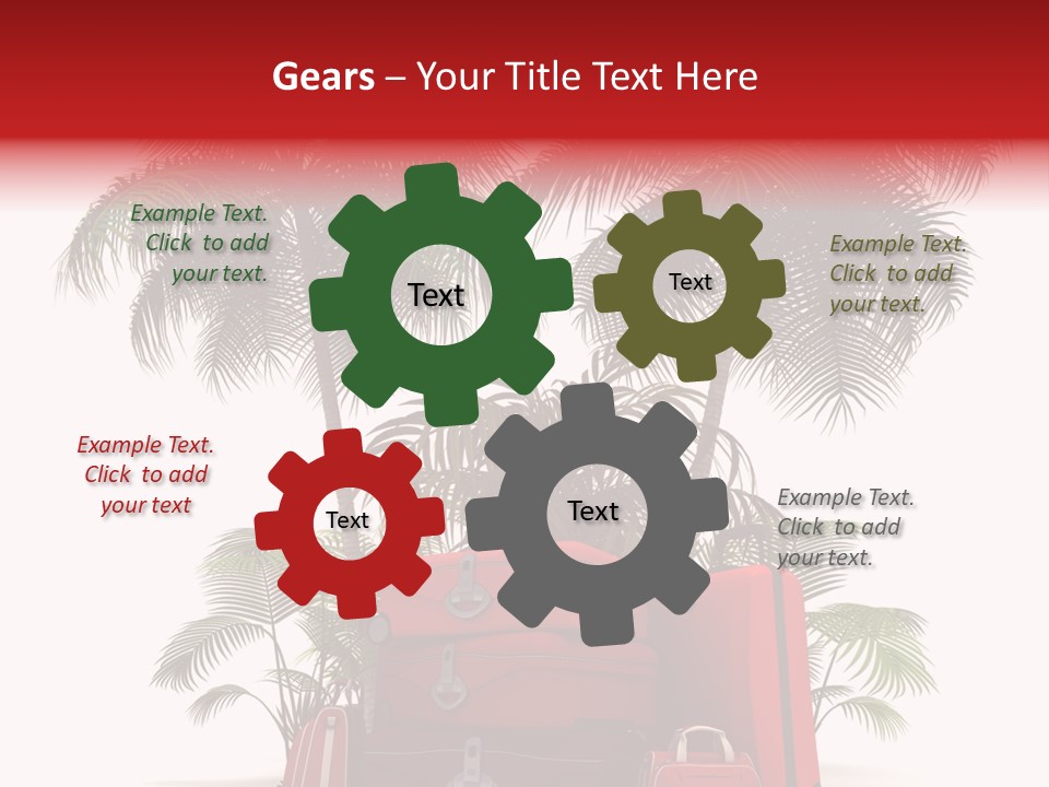 Luxury Red Class PowerPoint Template