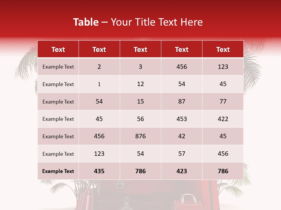 Luxury Red Class PowerPoint Template