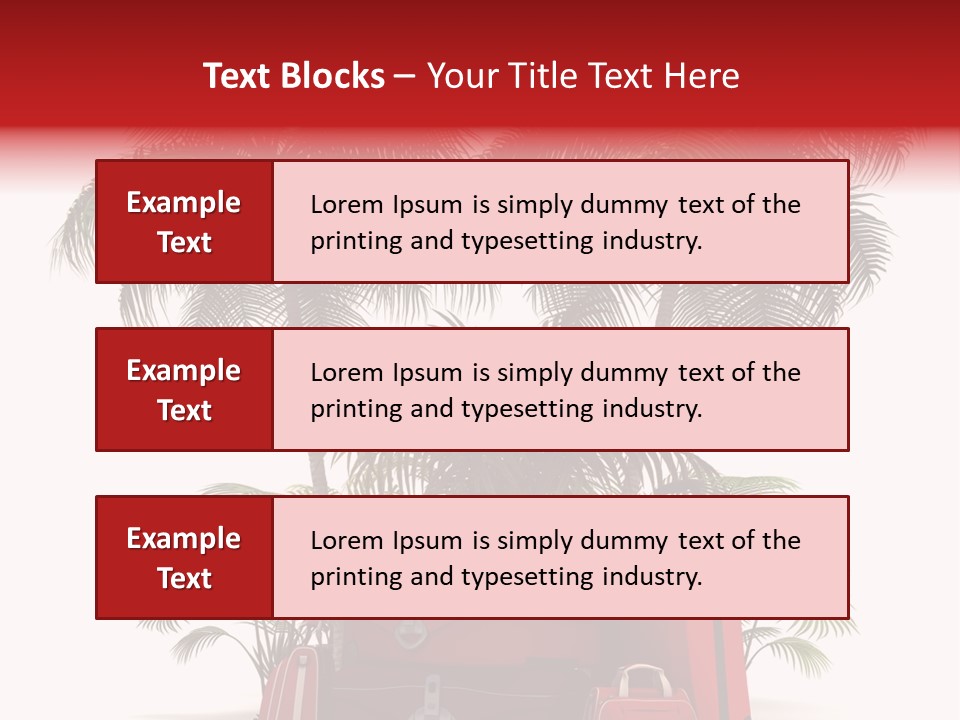 Luxury Red Class PowerPoint Template